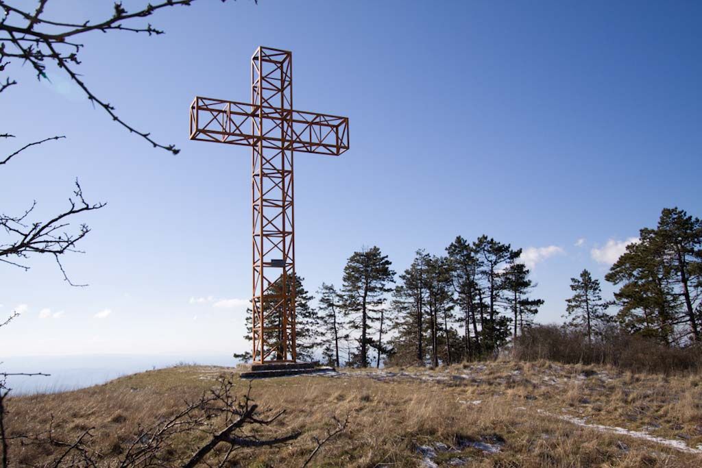 monte Morello, la croce di ferro